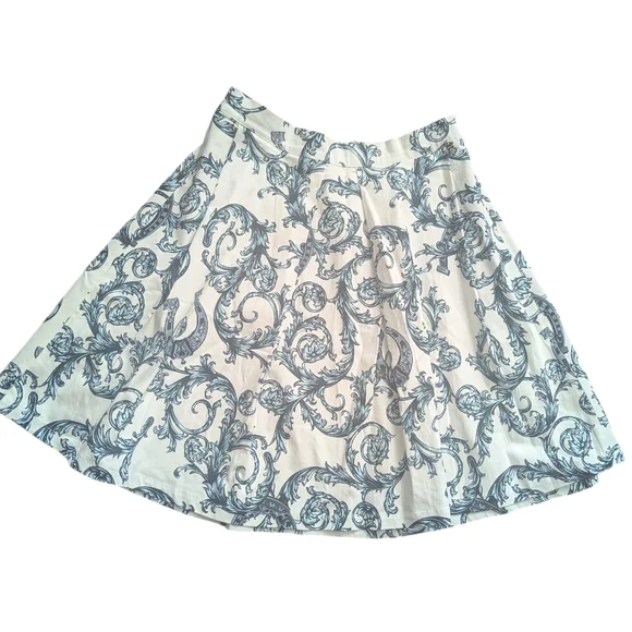 Pierre Cardin Box Pleat A-Line Skirt - Picture 1 of 11